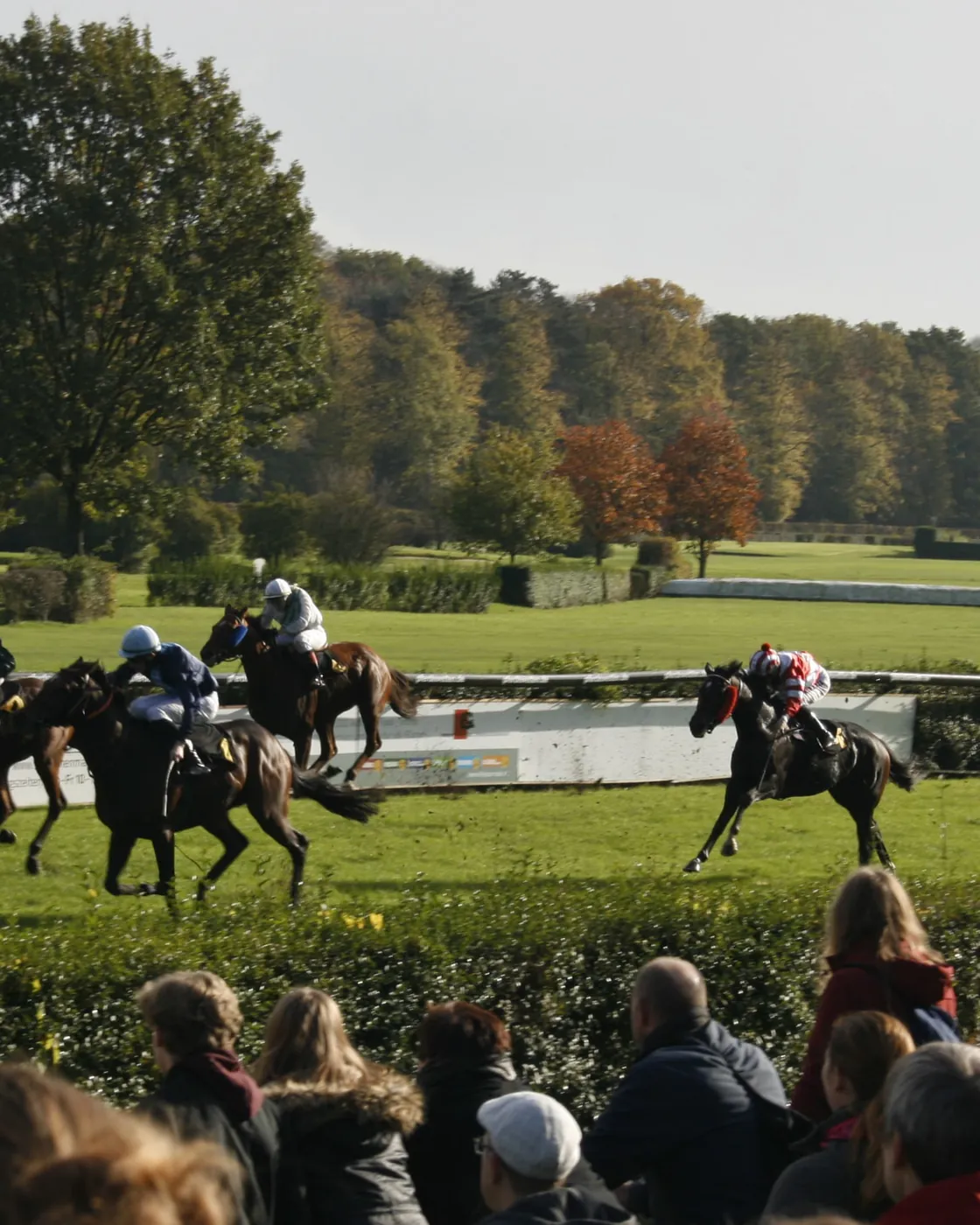 Race day at Southwell Racecourse